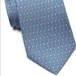 NWT authentic Ferragamo silk tie $190